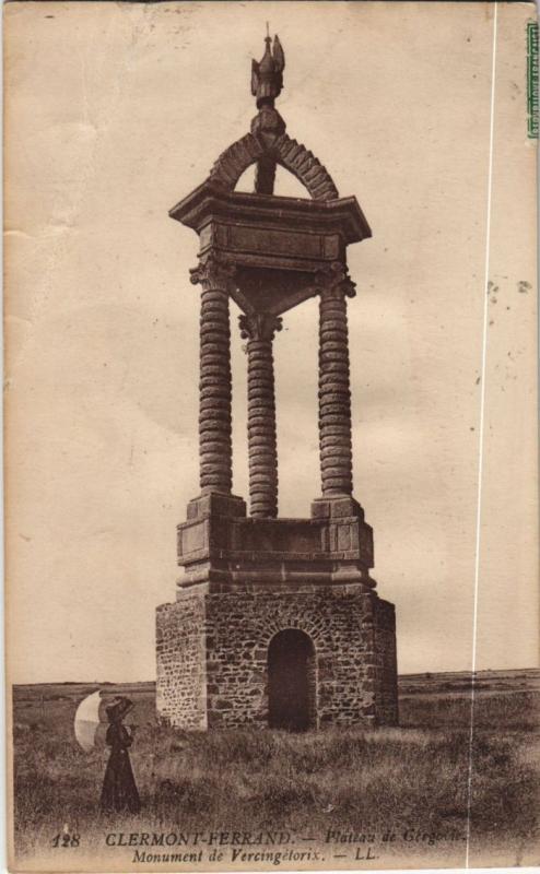 Carte postale ancienne Clermont Ferrand Plateau de Gregorie à Clermont-Ferrand