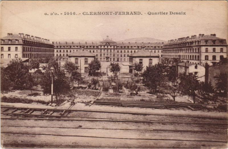 Carte postale ancienne Clermont Ferrand Quartier Desaix à Clermont-Ferrand