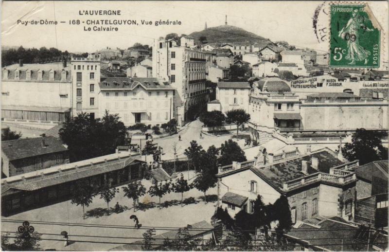 Carte postale ancienne Chatel-Guyon vue generale