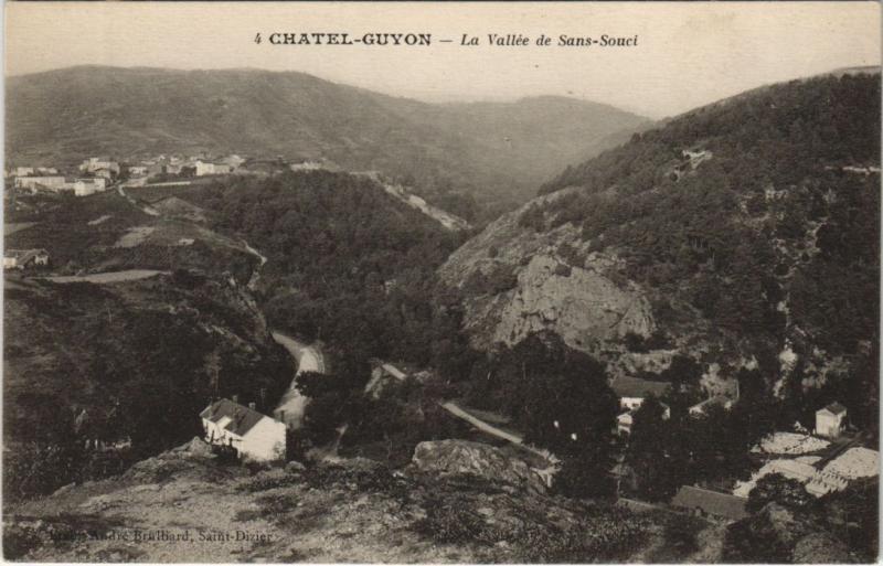 Carte postale ancienne Chatel-Guyon Vallee Sans Souci