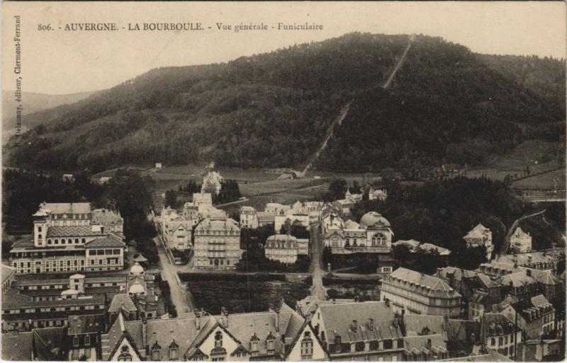 Carte postale ancienne La Bourboule vue generale à La Bourboule