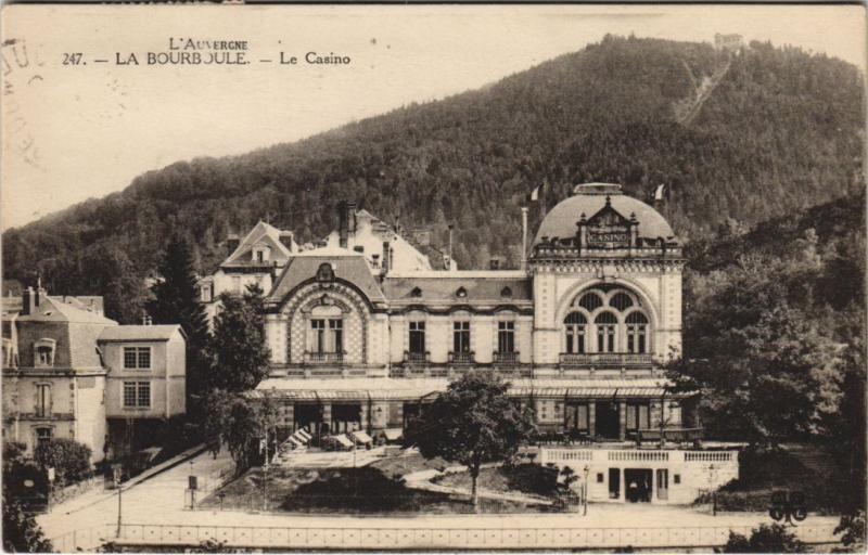 Carte postale ancienne La Bourboule le Casino à La Bourboule