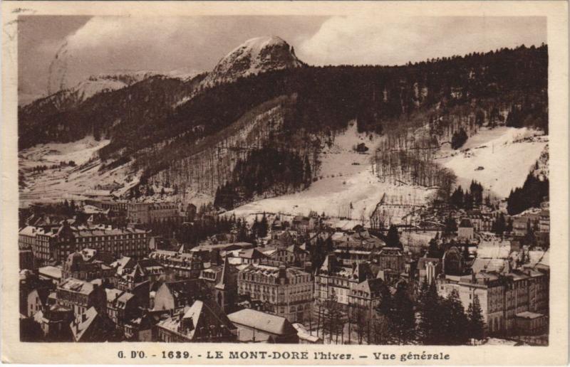 Carte postale ancienne Mont Dore vue generale à Mont-Dore