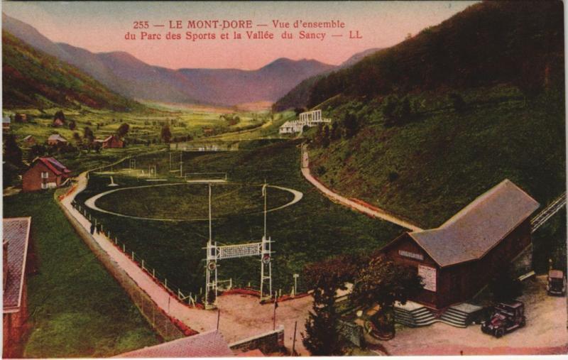 Carte postale ancienne Mont Dore vue d'ensemble du Parc à Mont-Dore