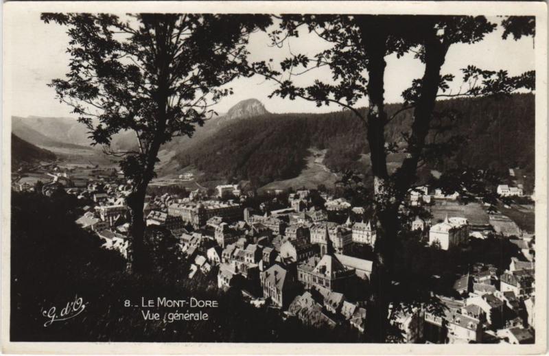 Carte postale ancienne Mont Dore vue generale à Mont-Dore