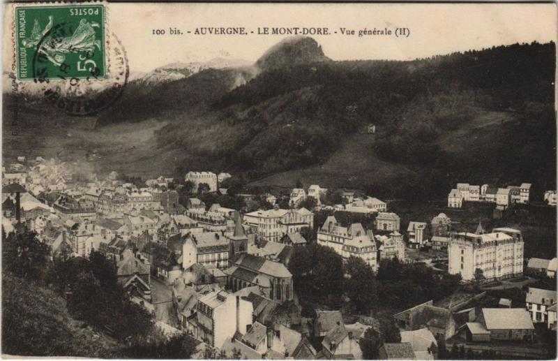 Carte postale ancienne Mont Dore vue generale à Mont-Dore