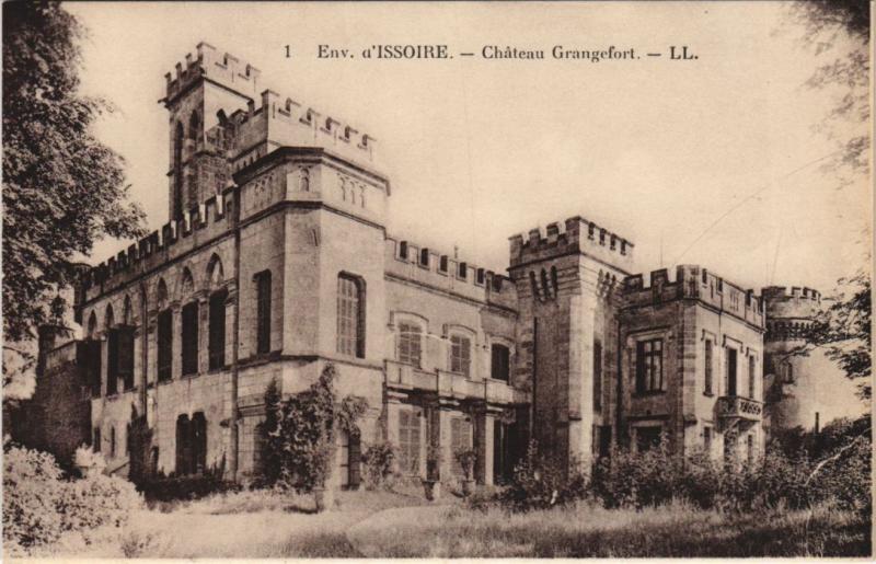Carte postale ancienne Issoire Environs - Chateau Grangefort à Issoire