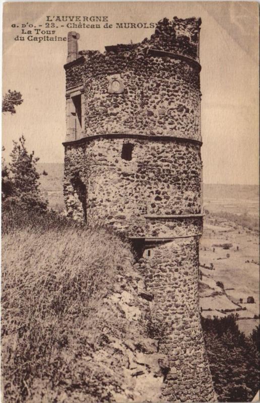 Carte postale ancienne Murols Chateau de Murols à Murol