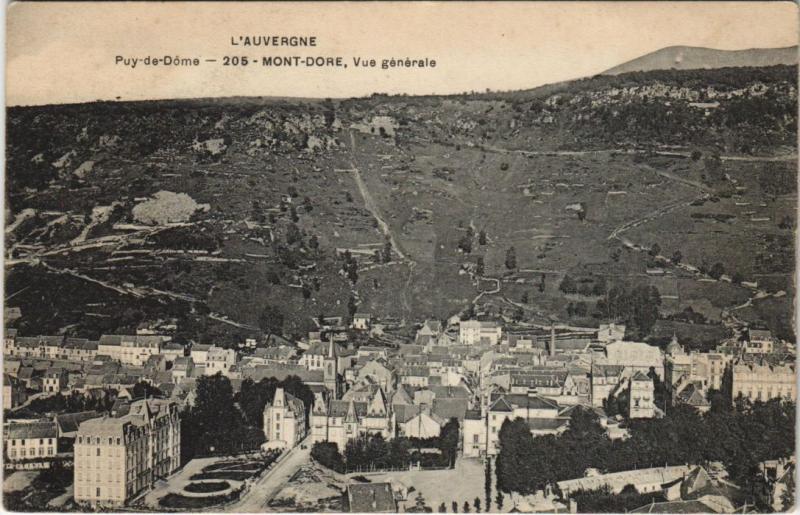 Carte postale ancienne Le Mont-Dore Vue Generale à Mont-Dore