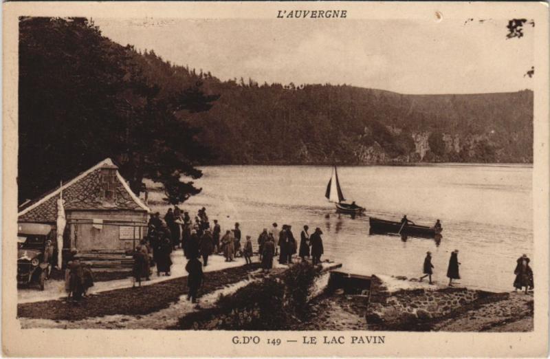 Carte postale ancienne Le Lac Pavin