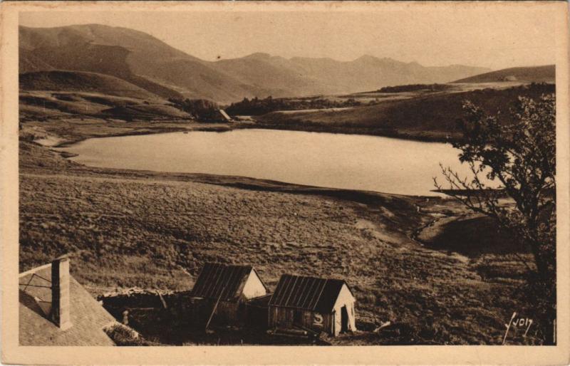 Carte postale ancienne Le Mont-Dore Environs - Lac de Guery à Mont-Dore