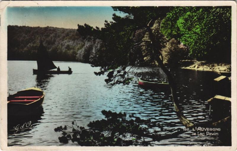 Carte postale ancienne Le Lac Pavin