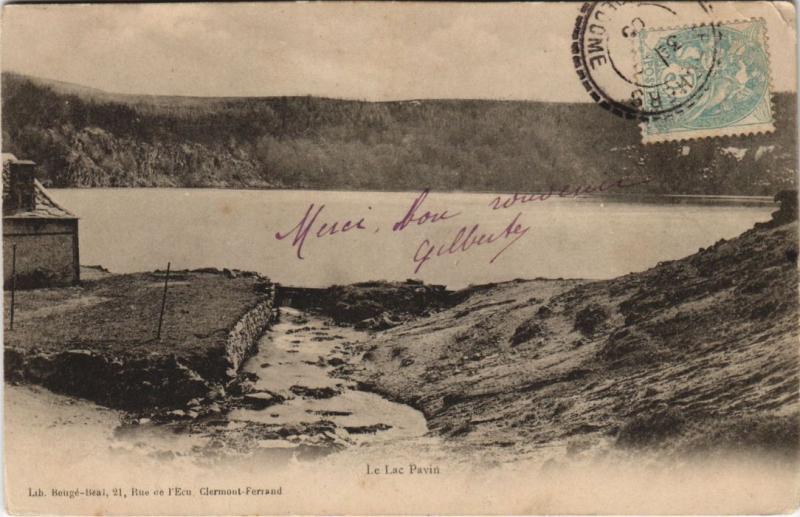 Carte postale ancienne Le Lac Pavin