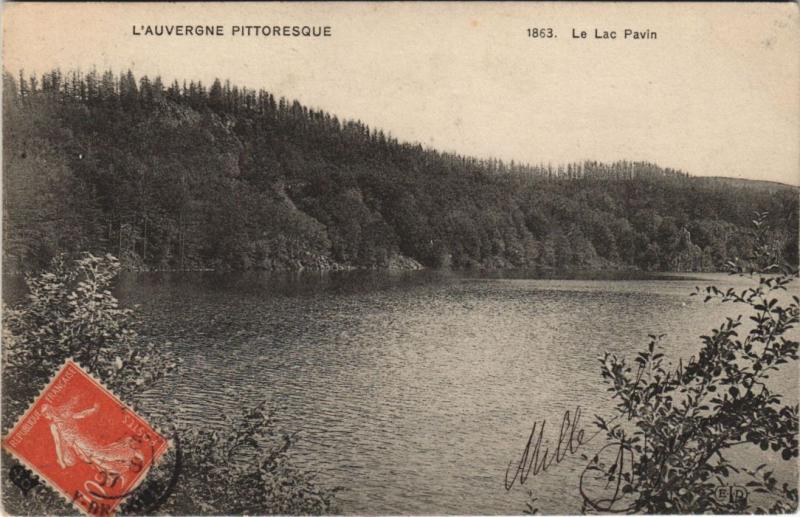 Carte postale ancienne Le Lac Pavin