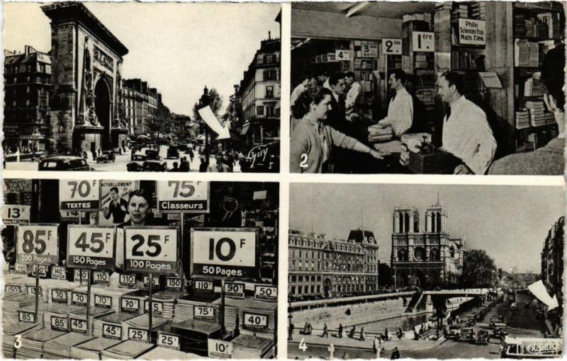 Carte postale ancienne Paris 10e - La Porte Saint-Denis à Paris 10e