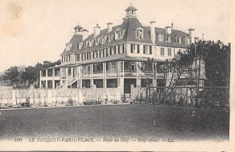 Carte postale ancienne Le Touquet Paris Plage - Hotel Du Golf au Touquet-Paris-Plage