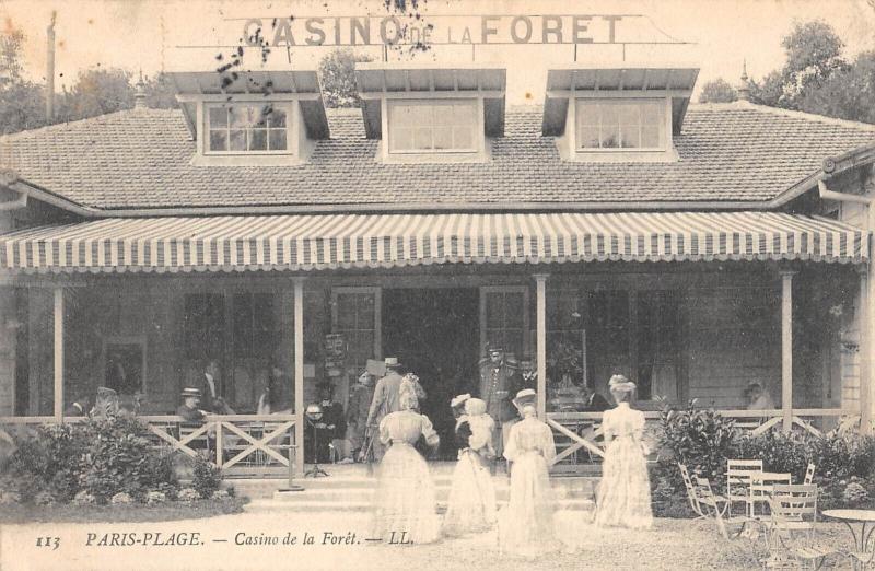 Carte postale ancienne Paris Plage - Casino De La Foret