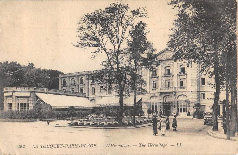 Carte postale ancienne Le Touquet Paris Plage - L'Hermitage au Touquet-Paris-Plage