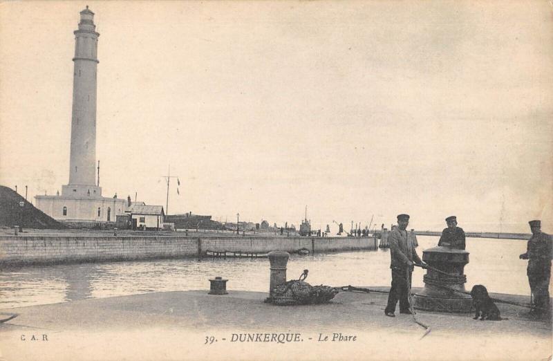Carte postale ancienne Dunkerque - Le Phare à Dunkerque