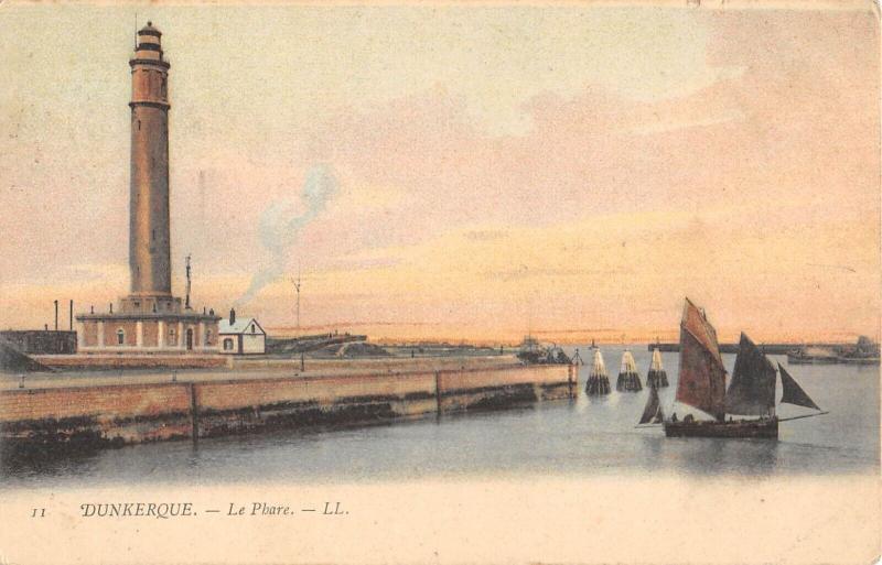 Carte postale ancienne Dunkerque - Le Phare à Dunkerque