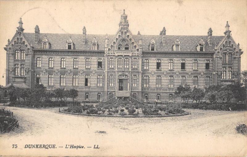 Carte postale ancienne Dunkerque - L'Hospice à Dunkerque