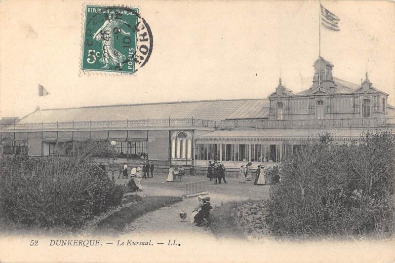 Carte postale ancienne Dunkerque - Le Kursaal à Dunkerque