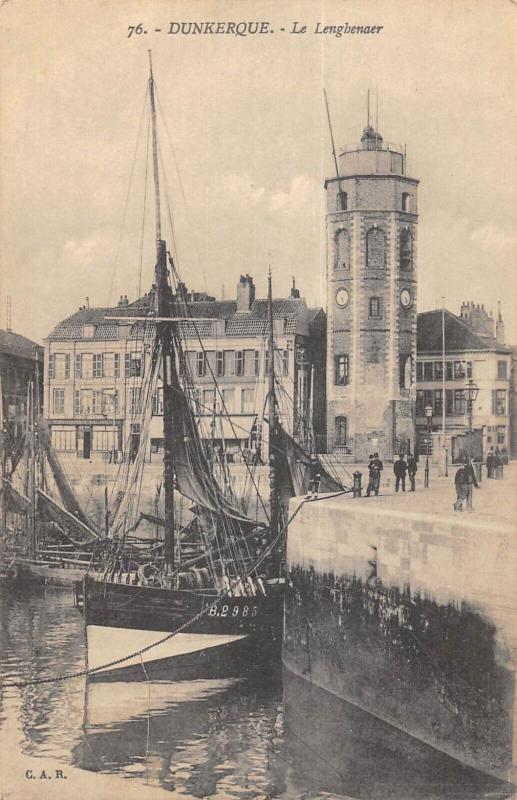 Carte postale ancienne Dunkerque - Le Lenghenaer à Dunkerque