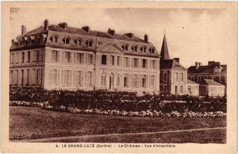 Carte postale ancienne Le Grand Luce le Chateau