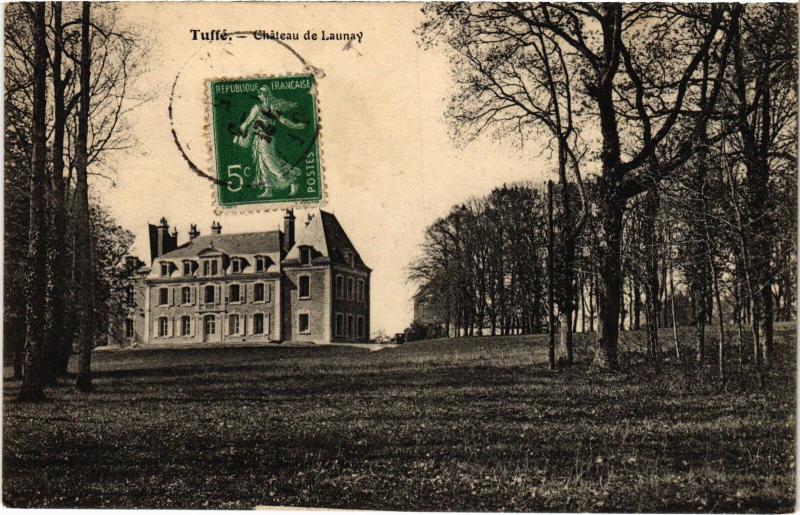 Carte postale ancienne Tuffe Chateau de Launay