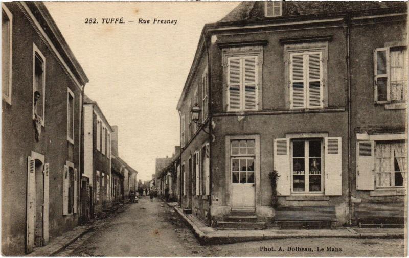 Carte postale ancienne Tuffe Rue Fresnay