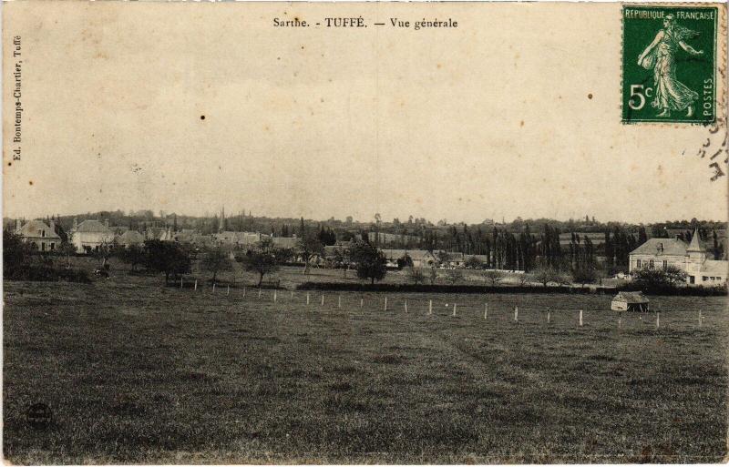 Carte postale ancienne Tuffe vue generale