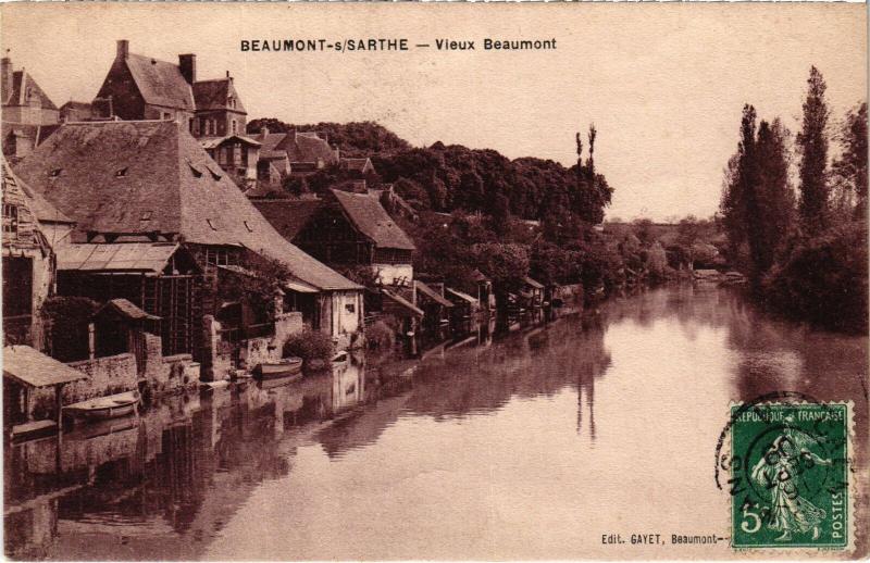 Carte postale ancienne Beaumont