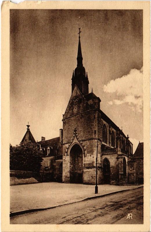 Carte postale ancienne Mamers Eglise Notre Dame à Mamers