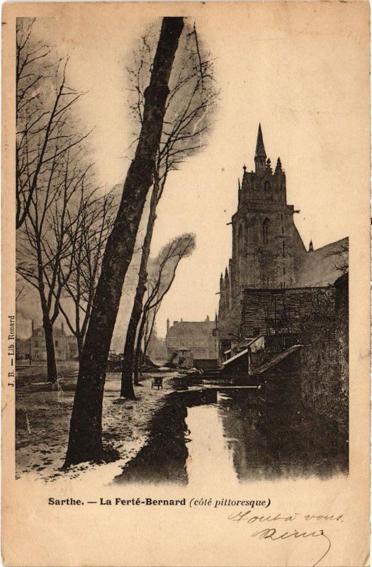 Carte postale ancienne La Ferte Bernard