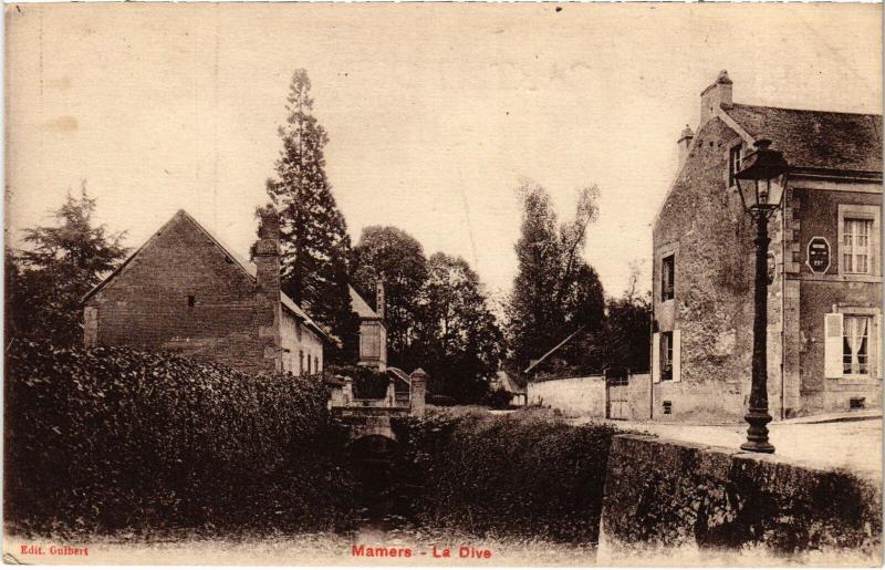 Carte postale ancienne Mamers la Dive à Mamers