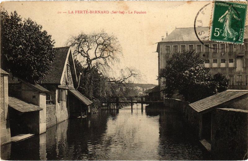 Carte postale ancienne La Ferte Bernard le Foulon