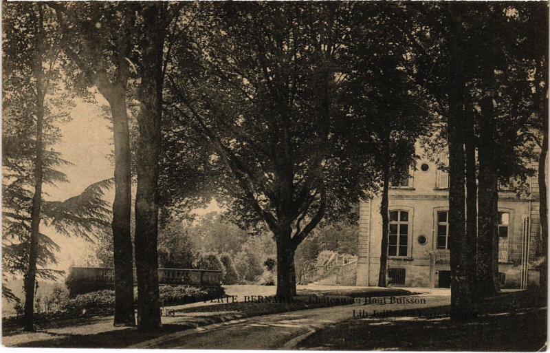 Carte postale ancienne La Ferte Bernard Chateau du Haut Buisson