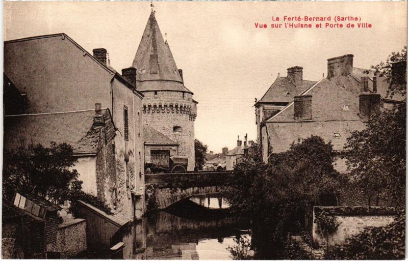 Carte postale ancienne La Ferte Bernard Porte de ville
