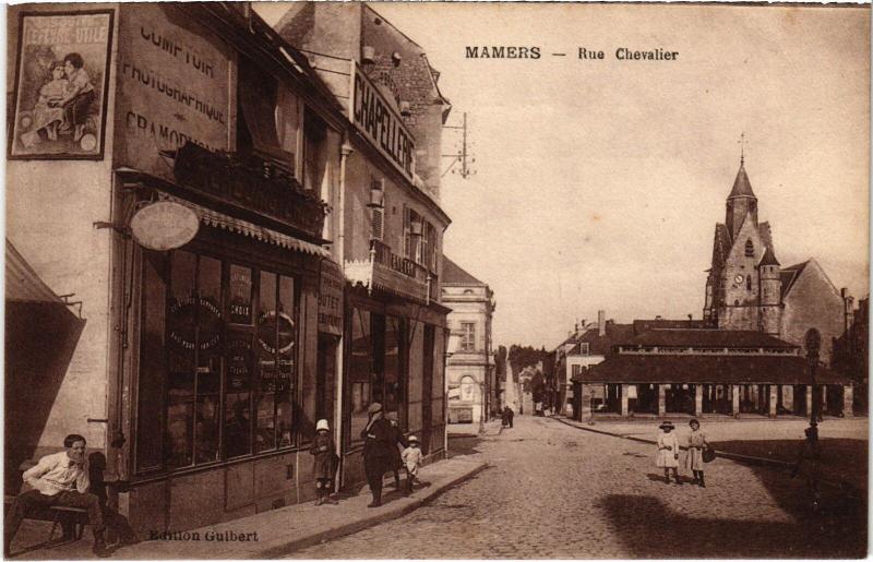 Carte postale ancienne Mamers Rue Chevalier à Mamers