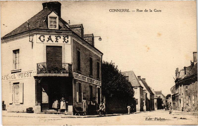 Carte postale ancienne Connerre Dolmen