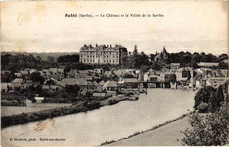 Carte postale ancienne Sable le Chateau