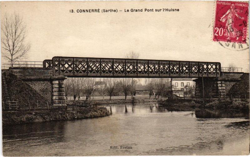 Carte postale ancienne Connerre le Due