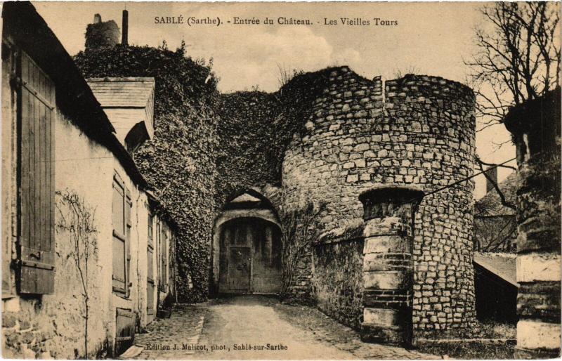 Carte postale ancienne Sable les vieilles tours