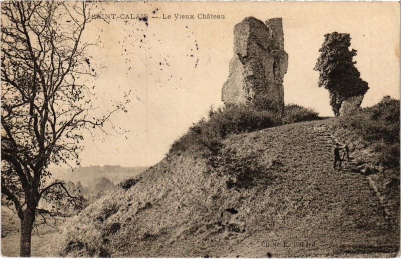 Carte postale ancienne St Calais le Chateau