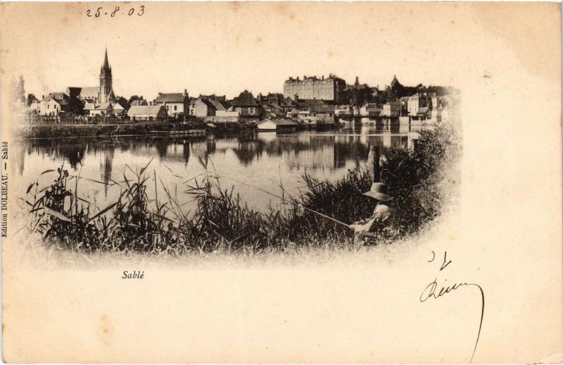 Carte postale ancienne Sable