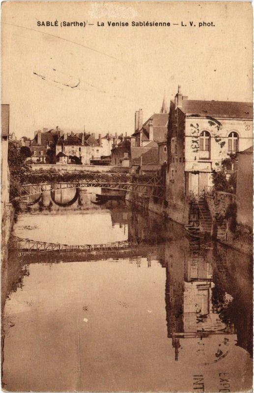 Carte postale ancienne Sable la Venise Sablesienne