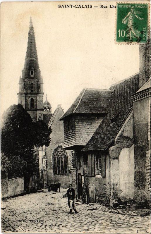 Carte postale ancienne St Calais