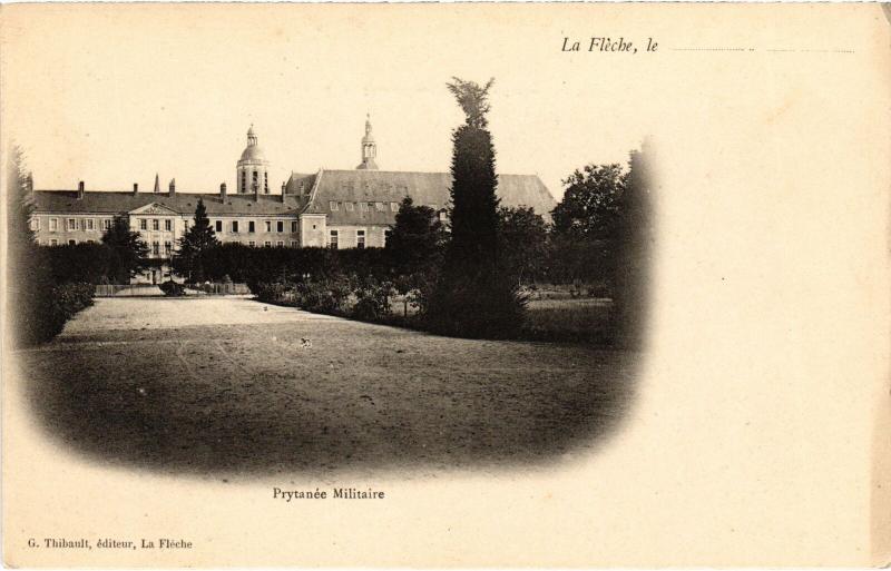 Carte postale ancienne La Fleche porte du Prytanee Militaire