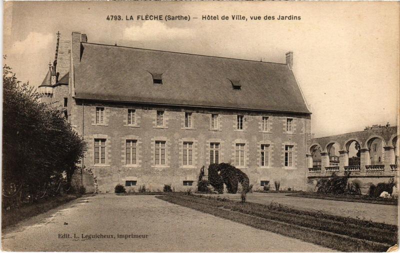 Carte postale ancienne La Fleche le Loir