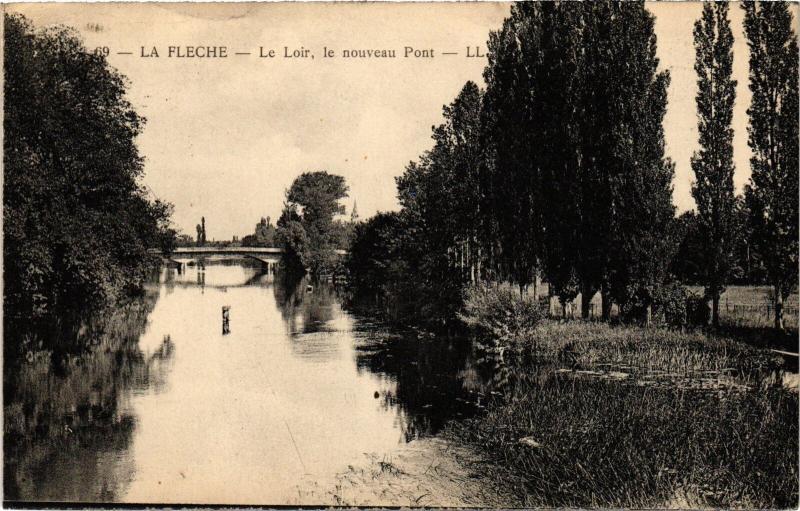 Carte postale ancienne La Fleche le Loir